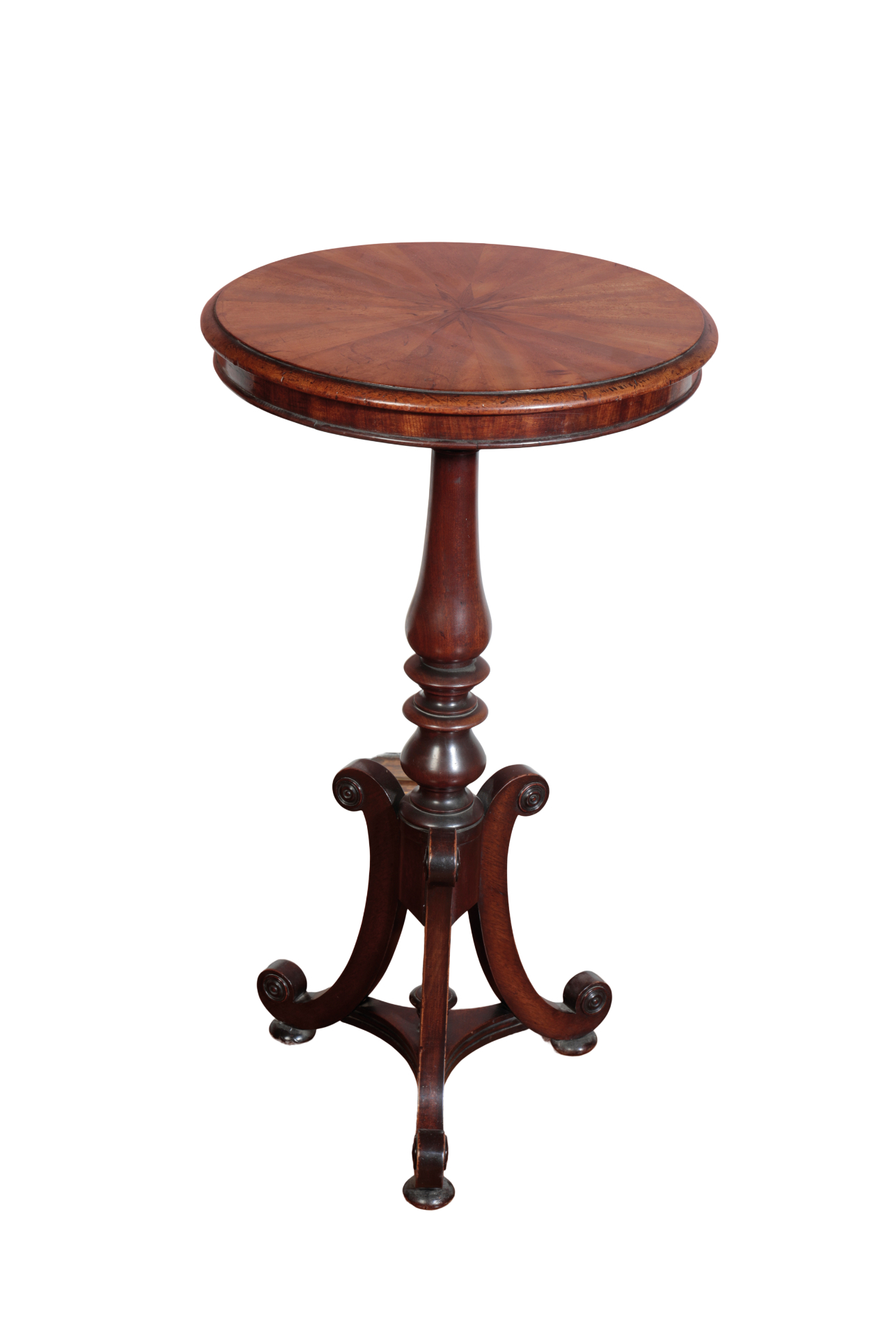 AN EARLY VICTORIAN WINE OR LAMP TABLE,