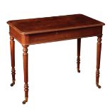 A REGENCY MAHOGANY CENTRE TABLE, BY GILLOWS,