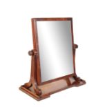 A REGENCY MAHOGANY DRESSING TABLE MIRROR, ATTRIBUTED TO GILLOWS,