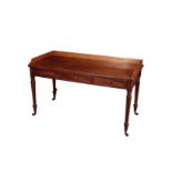 A REGENCY MAHOGANY DRESSING TABLE, ALMOST CERTAINLY BY GILLOWS,
