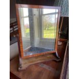 A REGENCY OF GEORGE IV DRESSING TABLE MIRROR, ATTRIBUTABLE TO GILLOWS,