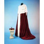 THE CORONATION ROBES OF GENERAL HASTINGS LIONEL 'PUG' ISMAY, 1ST BARON ISMAY, KG, GCB, CH, DSO...