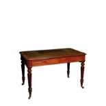 A WILLIAM IV MAHOGANY WRITING TABLE, ATTRIBUTABLE TO GILLOWS,