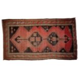 A HAMADAN RUG,