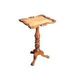 A WILLIAM IV WALNUT FLOWER TABLE, IN THE MANNER OF GILLOWS,