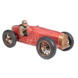 A VINTAGE MODEL RACING CAR