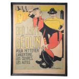 A. ROUBILLE 'BRILLANT GEOLIN' ADVERTISING POSTER