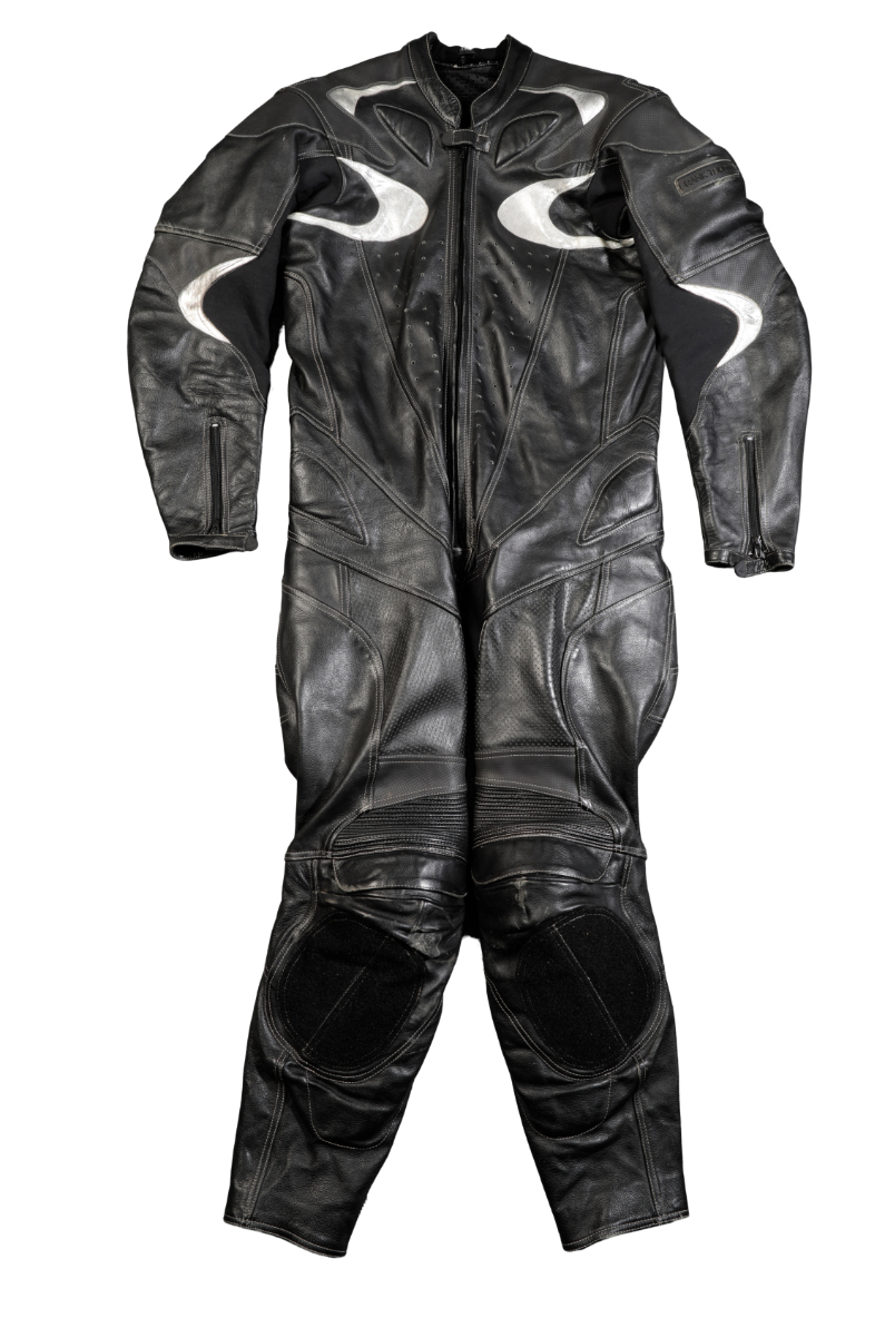 A FRANK THOMAS MOTORCYCLE TOURING SUIT - Image 2 of 2