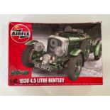 AN AIRFIX 1930 4.5 LITRE SUPERCHARGED BENTLEY MODEL KIT