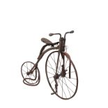 A CHILDS PENNY FARTHING BICYCLE