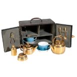 A MOTORING PICNIC SET BY KENDLE & CO, PARIS