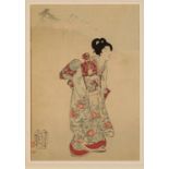 SIX DECORATIVE JAPANESE PRINTS