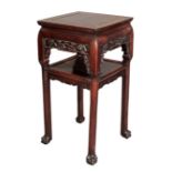 CHINESE HARDWOOD STAND, QING,