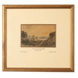 ATTRIBUTED TO THE REVEREND WILLIAM BARNES (1801-1886) A Group of three Dorset landscape studies