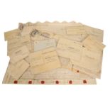 A COLLECTION OF DOCUMENTS ON VELLUM,