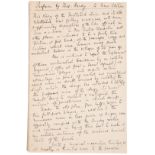 A PREFACE HAND WRITTEN AND SIGNED BY THOMAS HARDY,