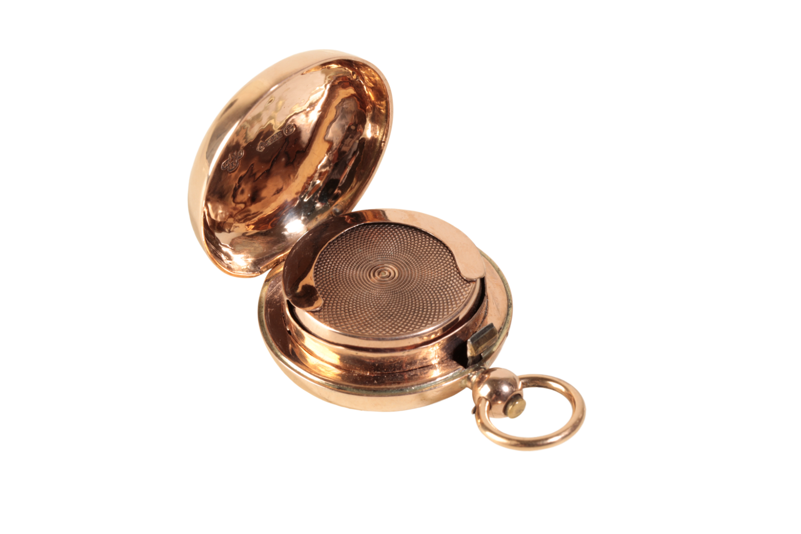 A 9CT GOLD SOVEREIGN CASE