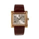 AN EBEL 1911 18CT GOLD GENTLEMAN'S WRISTWATCH