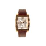 EBEL TARAWA: AN 18CT GOLD GENTLEMAN'S WRISTWATCH