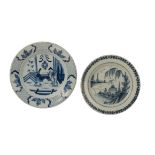 A DUTCH DELFTWARE CHARGER