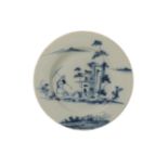 AN ENGLISH DELFTWARE PLATE