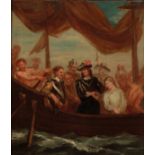 JOHN VANDERBANK (1694-1739) 'The Embarkation of King Charles II'