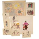 PETER SNOW (1927-2008) A FOLIO OF MEXICAN INSPIRED WORKS