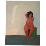 CONTINENTAL SCHOOL, 20TH CENTURY, A stylised female nude