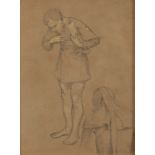 *MAXWELL ASHBY ARMFIELD (1882-1972) Figure study