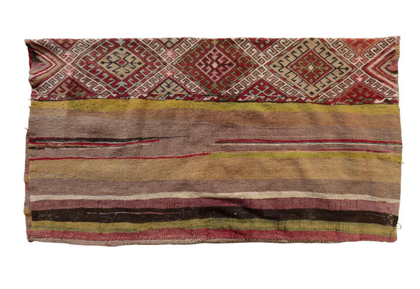 A TURKISH WOVEN GRAIN SACK