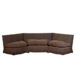 A LARGE MODERN SOFA