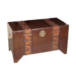 A CHINESE CAMPHOR WOOD CHEST