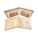 G K TWISS: TWO LOG BOOKS FROM THE H.M.S IMPLACABLE,