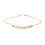 TIFFANY & CO: AN ATLAS GOLD BRACELET