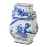A CHINESE ' ARCHAISTIC' PORCELAIN VASE