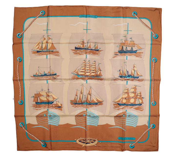 A HERMES SCARF - Image 2 of 3