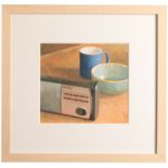 *MARK PONSFORD (Contemporary) 'Radio, Mug, Bowl'