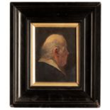 MANNER OF JAN LIEVENS (1607-1674) A profile portrait of a gentleman