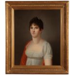 ENGLISH SCHOOL, 19th century A bust-length portrait of a lady