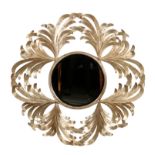 CHRISTOPHER GUY, HARRISON & GIL, AN ART DECO STYLE 'PALM BEACH' GILTWOOD MIRROR