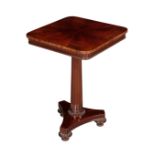 A WILLIAM IV MAHOGANY OCCASIONAL TABLE