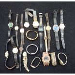 A COLLECTION OF GENTLEMANS WRIST WATCHES