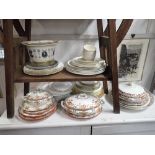 A COLLECTION OF DINNERWARES, INLUDING ROYAL DOULTON, ROYAL CROWN DERBY