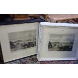 A QUANTITY OF REPRODUCTION TOPOGRAPHICAL PRINTS OF YEOVIL (7)