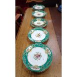 A COPELAND'S FOR T GOODE PART DINNER SERVICE, WITH FLORAL SPRAYS