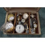 A COLLECTION OF WATCHES AND POCKET WATCHES