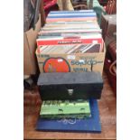A COLLECTION OF LP RECORDS AND CASSETTES