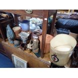 A COLLECTION OF STONEWARE JARS