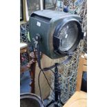 A STRAND ELECTRIC INDUSTRIAL STYLE STUDIO OR THEATRE LAMP