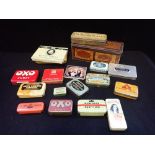 A COLLECTION OF VINTAGE TINS